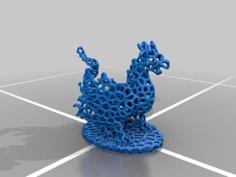 Forest Dragon By Dutchmogul (Voroni) 3D Printer Model