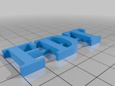 FDT! 3D Printer Model