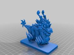 Azure Dragon 2024 3D Printer Model