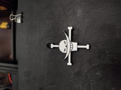 Whitebeard (One Piece) Keychain 3D Printer Model