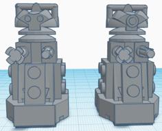 Cyber Dalek Lego 3D Printer Model