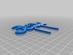 3 Latka Gabi Cake Topper 3D Printer Model