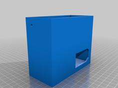 S-360-24 Powersupply Cover And Switch Holder 3D Printer Model