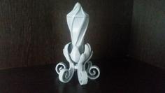 Flower Obelisk 3D Printer Model