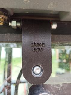 Hinge For Back Window Of Massey Ferguson Tractor 3D Printer Model