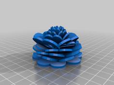 Flower 3D Printer Model