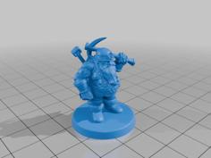 Dwarf Prospector 3D Printer Model