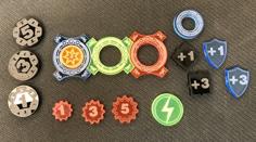 Laser Cut Keyforge SVG