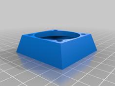 Satsana 4020 Fan Cover Fix 3D Printer Model