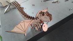 Laser Cut Dragon