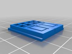 Windows And Doors In H0 Scale 3D Printer Model