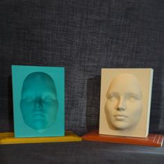 Hollow Mask Illusion 3D Printer Model