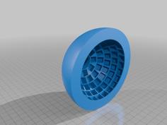 XL Modified LaPoint Bowl Magnet Array With Disc Magnet In The Center 3D Printer Model