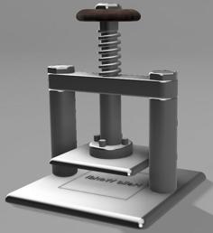 Printing Press 3D Printer Model