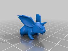 Nidoran M / Nidorino / Nidoking (Pokemon 35mm Scale Series) 3D Printer Model