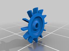 Bounce House Blower Motor Fan 3D Printer Model