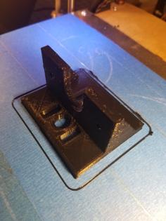 Printrbot Plus E3D Extruder Mount 3D Printer Model