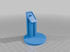 Clean Universal Mouse Stand 3D Printer Model