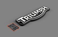 Triumph Motorcycles Classic – Key Chain – Portachiavi – Porte Clès – 钥匙链 3D Printer Model