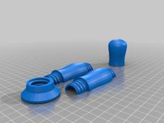 Handle (eg. For Toilet Brush) 3D Printer Model