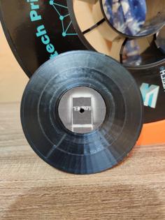 Vinyl Coaster 3D Printer Model