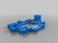 Prusa Dual Extruder X Carriage 3D Printer Model