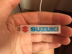 Suzuki Keychain 3D Printer Model