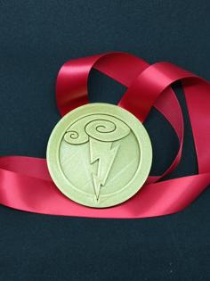 Hercules Medallion 3D Printer Model