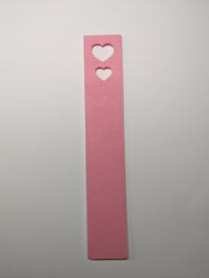 Hearts Bookmark 3D Printer Model