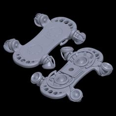 Scifi Hover Board 2 3D Printer Model