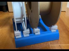 Self-adjusting Filament Spool Holder 3D Printer Model