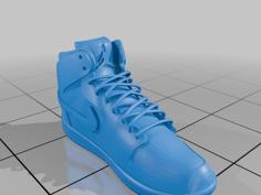 Nike Air Jordan Keychain 3D Printer Model