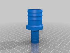 Garden Hose Adapter 25/14mm 3D Printer Model