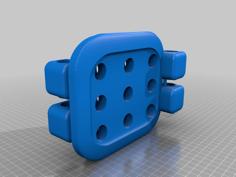 Wheelchair Footrest 3D Printer Model