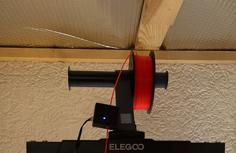 Spool Holder (small) For Elegoo Neptune 3 Pro 3D Printer Model