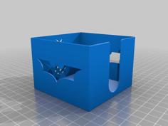 Batman Post It Holder 76x76x76 Mm 3D Printer Model