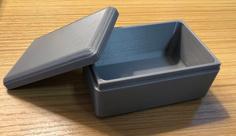 Simple Box With Lid 3D Printer Model