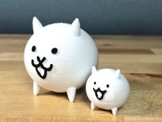 Lil Cat – The Battle Cats 3D Printer Model