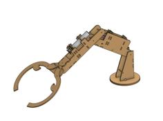 Laser Cut Hydraulic Claw