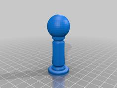 Pawn Pencil Topper 3D Printer Model