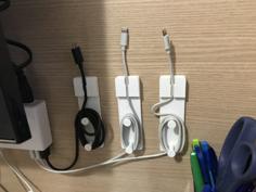 USB Cable Organizer 3D Printer Model