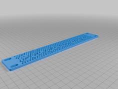 Benchmark Half Rack Coupler And Blank 3D Printer Model