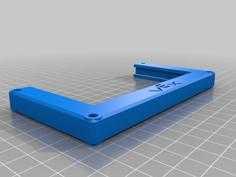 VEX/VRC License Plate Holder 3D Printer Model