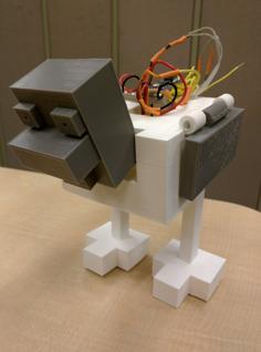 Robo Chicken 3D Printer Model