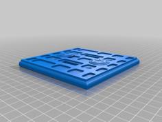 Star Wars Themed 2-gang Light Switch Cover Plate 3D Printer Model