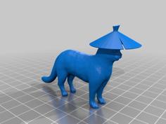 Asian Cat 3D Printer Model