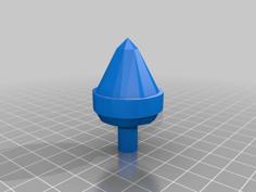 Basic Spinning Top 3D Printer Model