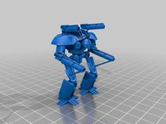 Big Walker Robot 4 3D Printer Model