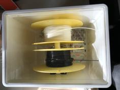 Dual Filament Dry Storage Container / Spool 3D Printer Model