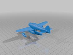 RUFF Zero Float Plane 3D Printer Model